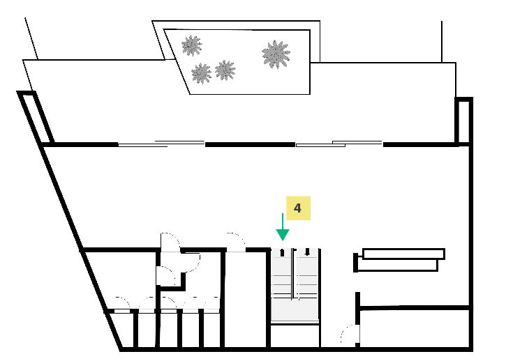 grondplan van een gebouw
